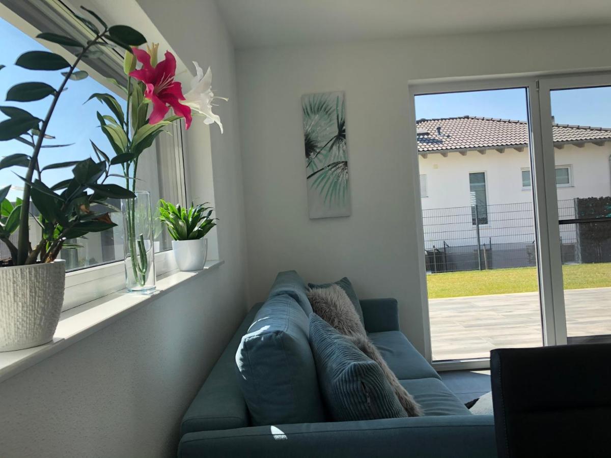 Moderne Ferienwohnung Mit Terrasse Und Garten Verwaltungsgemeinschaft Haldenwang Buitenkant foto